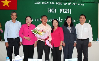 Ông Trần Đoàn Trung được bầu làm Phó Chủ tịch LĐLĐ TP HCM