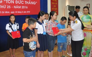 282 suất học bổng cho con CNVC-LĐ