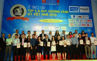 Trao Giải "Top 5 và Huy Chương Vàng ICT Việt Nam 2016"