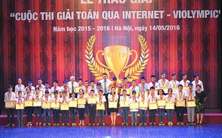 Học sinh Hà Nội đạt giải ViOlympic được tuyển thẳng