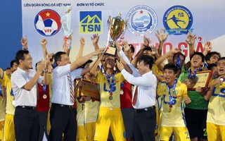 Đồng Tháp vỡ oà niềm vui vô địch U17 quốc gia
