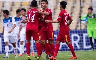 Ngược dòng thắng Kyrgyzstan, U16 Việt Nam vào tứ kết châu Á