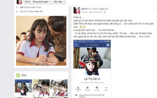 Nữ sinh bị cưa chân lên tiếng về các facebook giả mạo