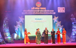 Vedagro được vinh danh