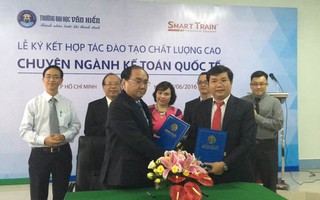 ĐH Văn Hiến hợp tác đào tạo kế toán quốc tế