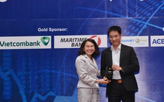 Vietcombank nhận giải "Nhà tạo lập thị trường xuất sắc" 2015
