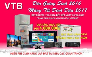 VTBShop ưu đãi cuối năm