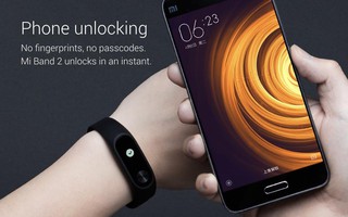 Mi Band 2, vòng đeo tay chống nước, màn hình OLED giá rẻ