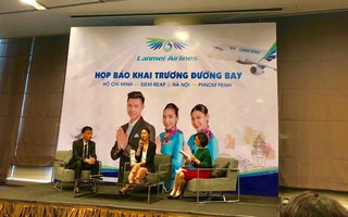 Lanmei Airlines khai trương đường bay thẳng Phnôm Pênh - Hà Nội và Siem Reap - TP HCM