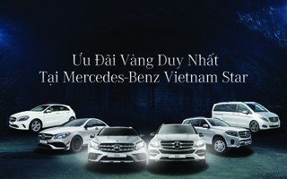 Ưu đãi vàng duy nhất tại Mercedes-Benz Vietnam Star