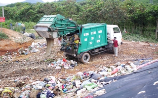 Nguy cơ chìm trong rác thải