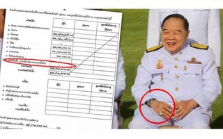 Đồng hồ sang của phó thủ tướng Thái Lan là "đồ đi mượn"