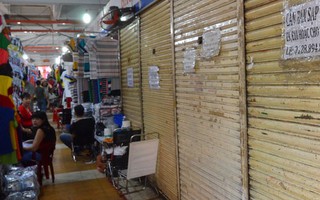 Chợ ế ẩm, xuống cấp: Eo hẹp kinh phí sửa chữa