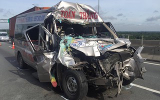 Tai nạn nghiêm trọng ở cao tốc TP HCM - Long Thành
