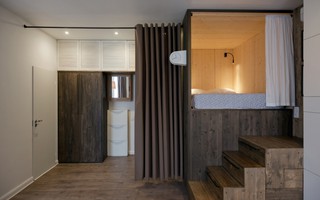 Căn hộ 35 m2 siêu đẹp với "hộp ngủ" tiết kiệm diện tích