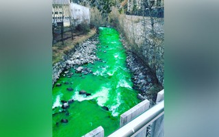 Giải mã hiện tượng nước sông bỗng dưng xanh lét ở Tây Ban Nha