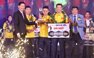 Tuyển futsal Việt Nam đoạt giải Fair Play 2016