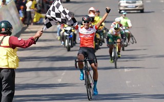 Giải xe đạp truyền hình Bình Dương: Mai Nguyễn Hưng về nhất chặng 7
