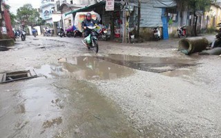 Thi công chậm chạp, dân lãnh đủ