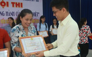 Vòng chung kết hội thi "Công đoàn đồng hành cùng hàng Việt"