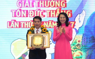 GIẢI THƯỞNG TÔN ĐỨC THẮNG NĂM 2017: Tôn vinh điển hình sáng tạo