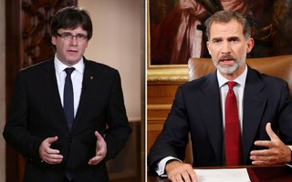 Lãnh đạo Catalonia chỉ trích ngược lại vua Tây Ban Nha