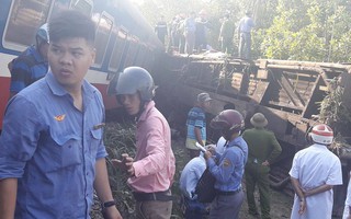 Tai nạn tàu hỏa thảm khốc: Ít nhất 3 người chết