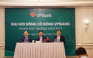 VPBank muốn tăng vốn thêm 3.000-4.000 tỉ đồng