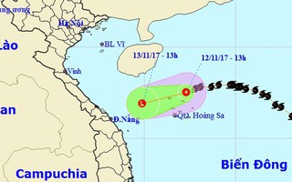 Bão số 13 bất ngờ suy yếu, có thể tan trên biển