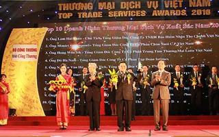 C.P. Việt Nam thắng lớn tại Giải thưởng Thương mại Dịch vụ Việt Nam 2016