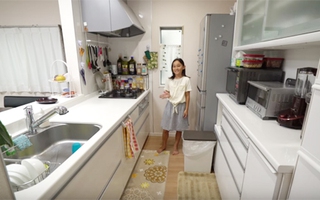 Cách người Nhật bố trí không gian bếp nhỏ gọn