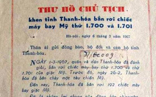 Những bức thư đượm tình Bác Hồ với quân, dân Thanh Hóa