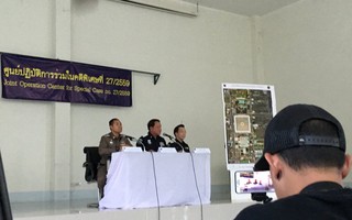 Cảnh sát Thái Lan rầm rộ truy bắt sư trụ trì rửa tiền