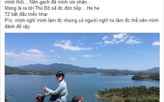Hai chàng trai chạy xe từ TP.HCM ra Hà Nội trong 28 tiếng