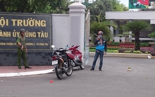 Hé lộ nguyên nhân kẻ mang bom xăng quậy trước cổng Thành ủy Vũng Tàu