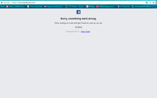 Facebook gặp lỗi, người dùng Việt Nam không đăng nhập được