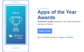 Facebook khởi động FbStart 2017 - Giải thưởng Ứng dụng của năm