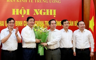 Ông Đinh La Thăng nhận nhiệm vụ tại Ban Kinh tế Trung ương