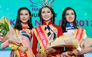 Nguyễn Thị Hải Yến đăng quang Hoa khôi Nam bộ 2017