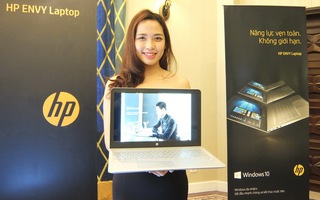 Laptop HP Envy mới được cải tiến với thời lượng pin 10 tiếng