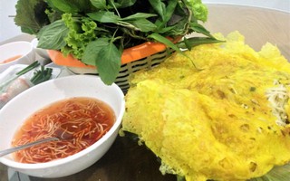 Bánh xèo vợ làm mang hương vị yêu thương