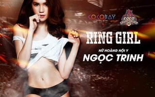 Ngọc Trinh đốt nóng đêm chung kết Giải võ thuật Coco