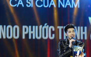 Vượt ca sĩ đàn chị, Noo Phước Thịnh giành giải Âm nhạc Cống Hiến 2017