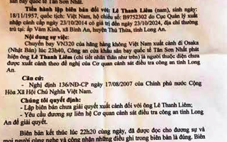 Nguyên Giám đốc Sở Y tế Long An sẽ đòi bồi thường