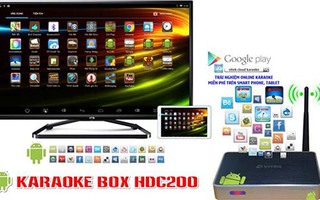 Thiết bị giải trí thông minh Android Karaoke HDC