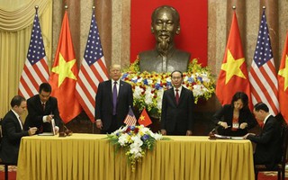 Ký các thỏa thuận hợp tác Việt Nam - Mỹ trị giá hơn 12 tỉ USD