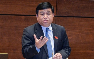 Bộ trưởng KH-ĐT Nguyễn Chí Dũng lần đầu trả lời chất vấn trực tiếp