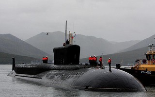 Siêu tàu ngầm Nga khiến đối thủ Mỹ "lép vế"