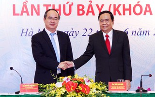 Ông Trần Thanh Mẫn làm Chủ tịch MTTQ Việt Nam thay ông Nguyễn Thiện Nhân