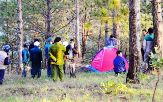 Du khách chết trong lều cắm trại trên núi ở Đà Lạt